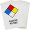 Brady Danger Sign, 4 in H, 2 7/8 in W, Vinyl, Rectangle, English, LH615E, PK25 LH615E - alternate 1